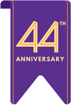 44th anniversary ribbon