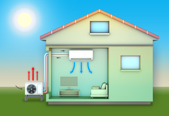 Ductless AC Installation